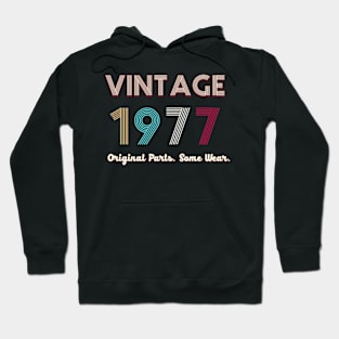 Vintage 1977 Original Parts. Some Ware Hoodie